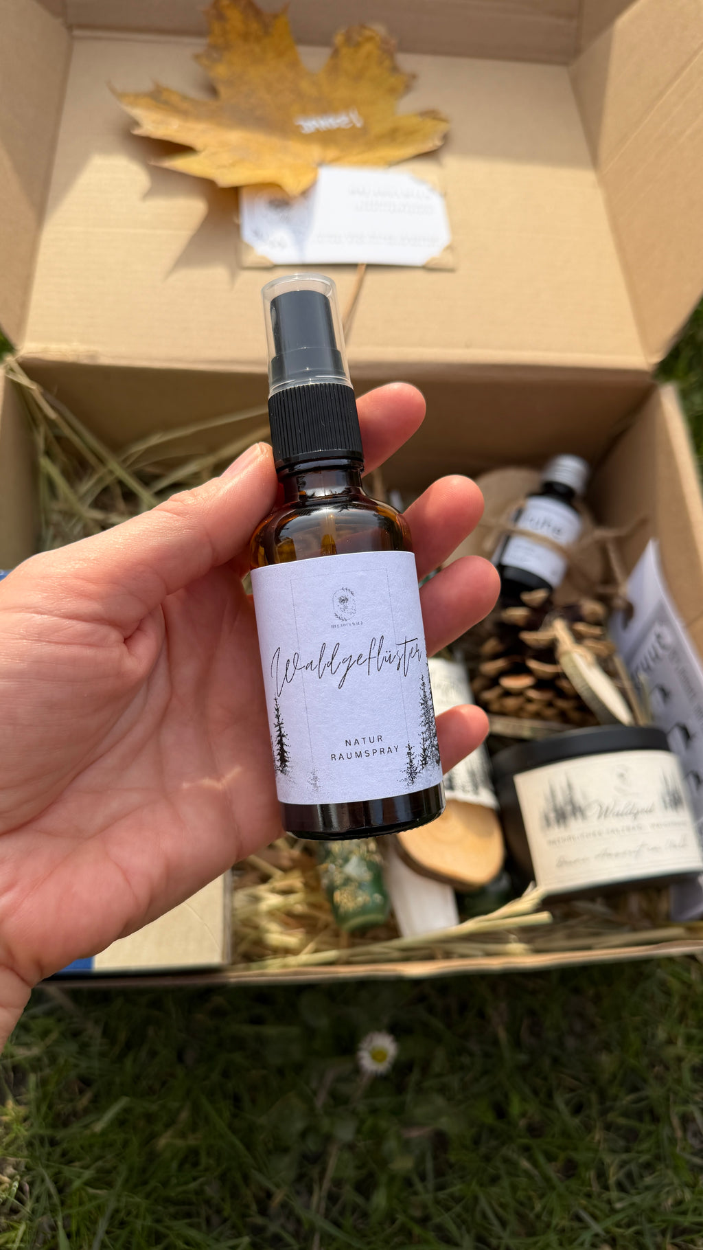 Hejsoulwild Waldgeflüster Box 
Natur. Ruhe.                       Waldgefühl für zuhause.