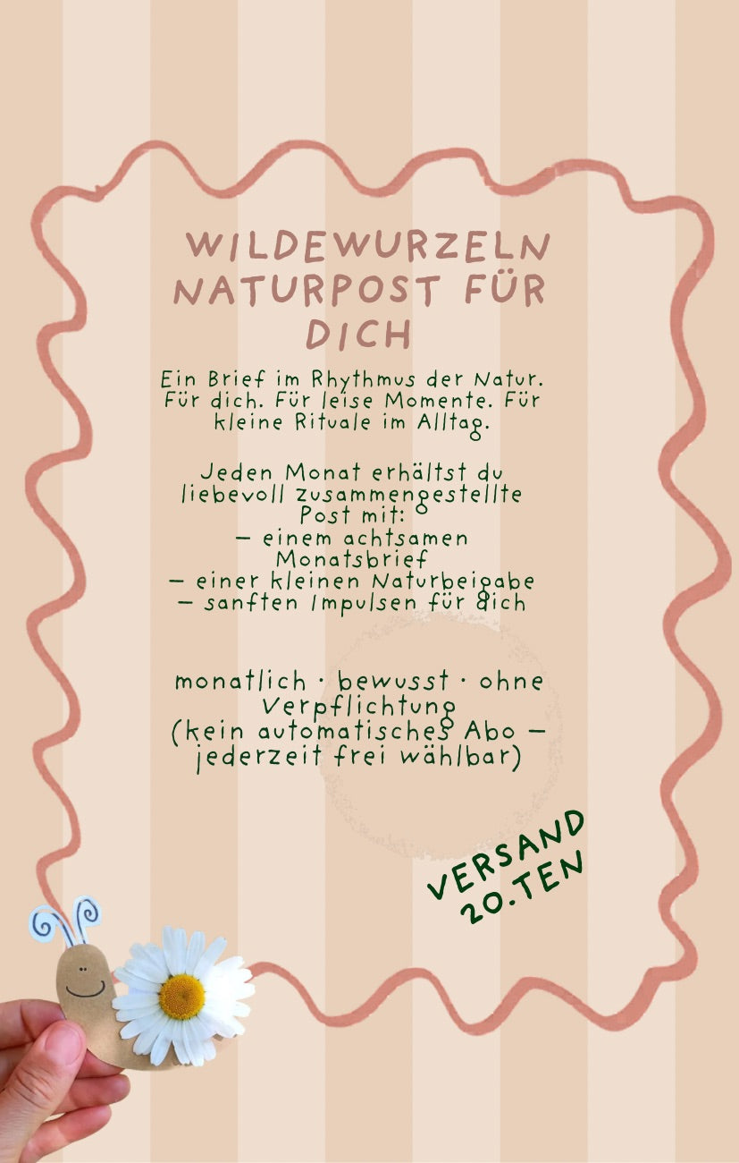 Wilde Wurzeln – Deine Naturpost | Ausgabe Juni „Die Welt der Bienen“ [SNAILMAILCLUBKIDs]