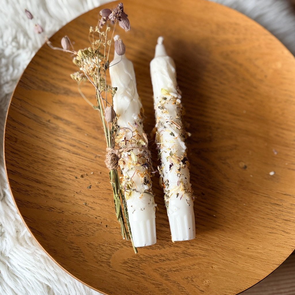 Ritualkerzen Set • Wildblumen Edition [ 2 Stk.]