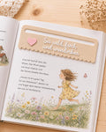 Lesehilfe | Lesezeichen für Erstleser | 3D Druck | Sei wild, frech und wunderbar | Geschenk zur Einschulung | Bookmark mit Herz |  Einschulung |