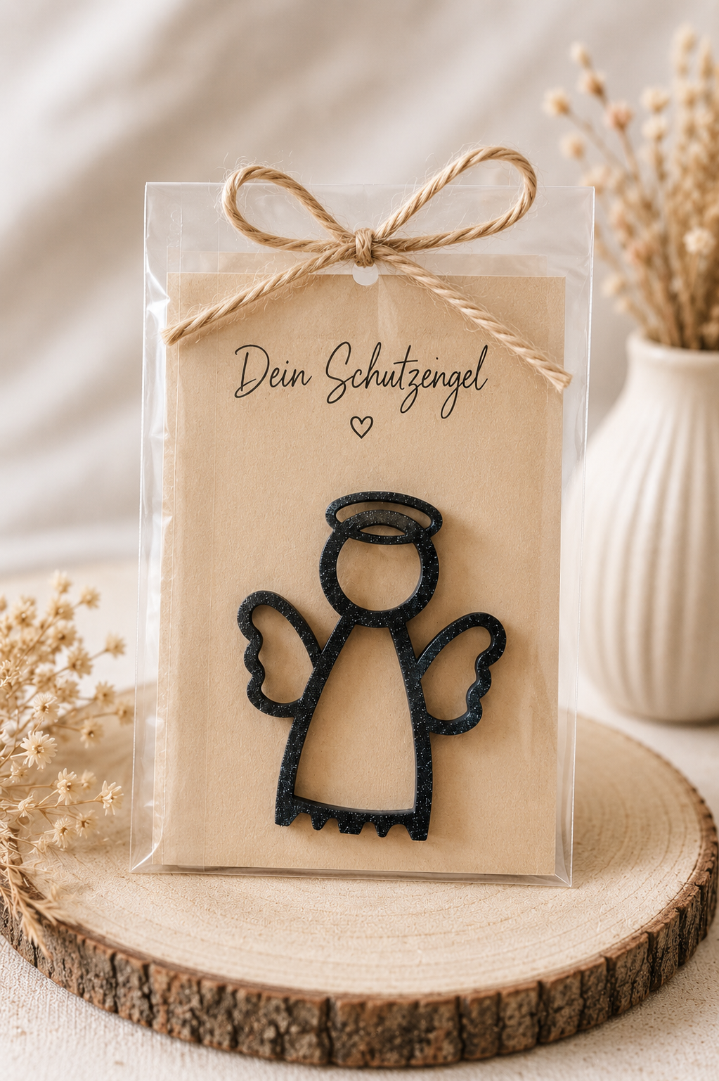 Ein kleiner Weihnachtsengel für dich | Schutzengel Geschenk | Weihnachtsanhänger | Wichtelgeschenk | 3D-Druck | hej.soulwild