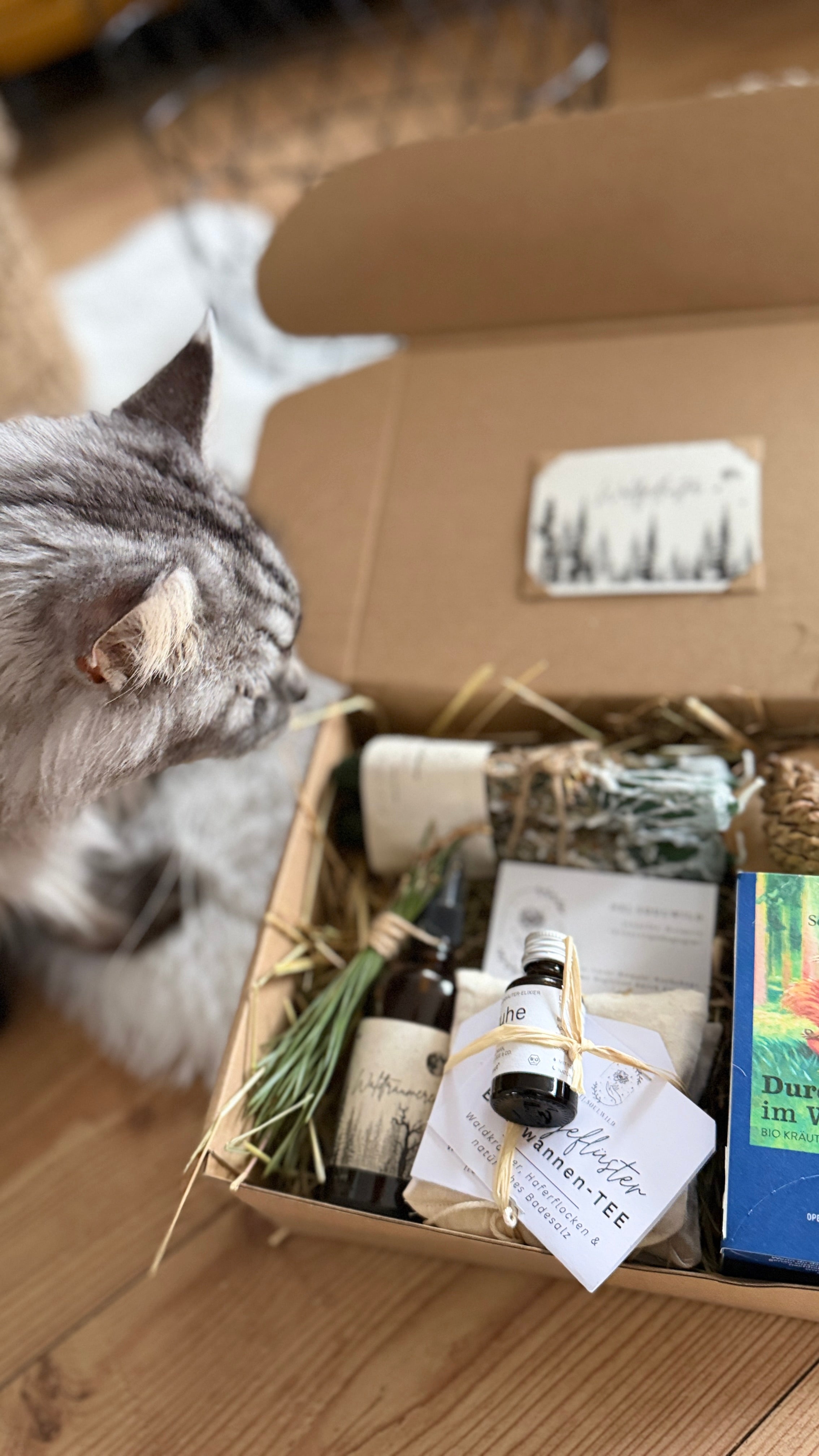 Hejsoulwild Waldgeflüster Box 
Natur. Ruhe.                       Waldgefühl für zuhause.
