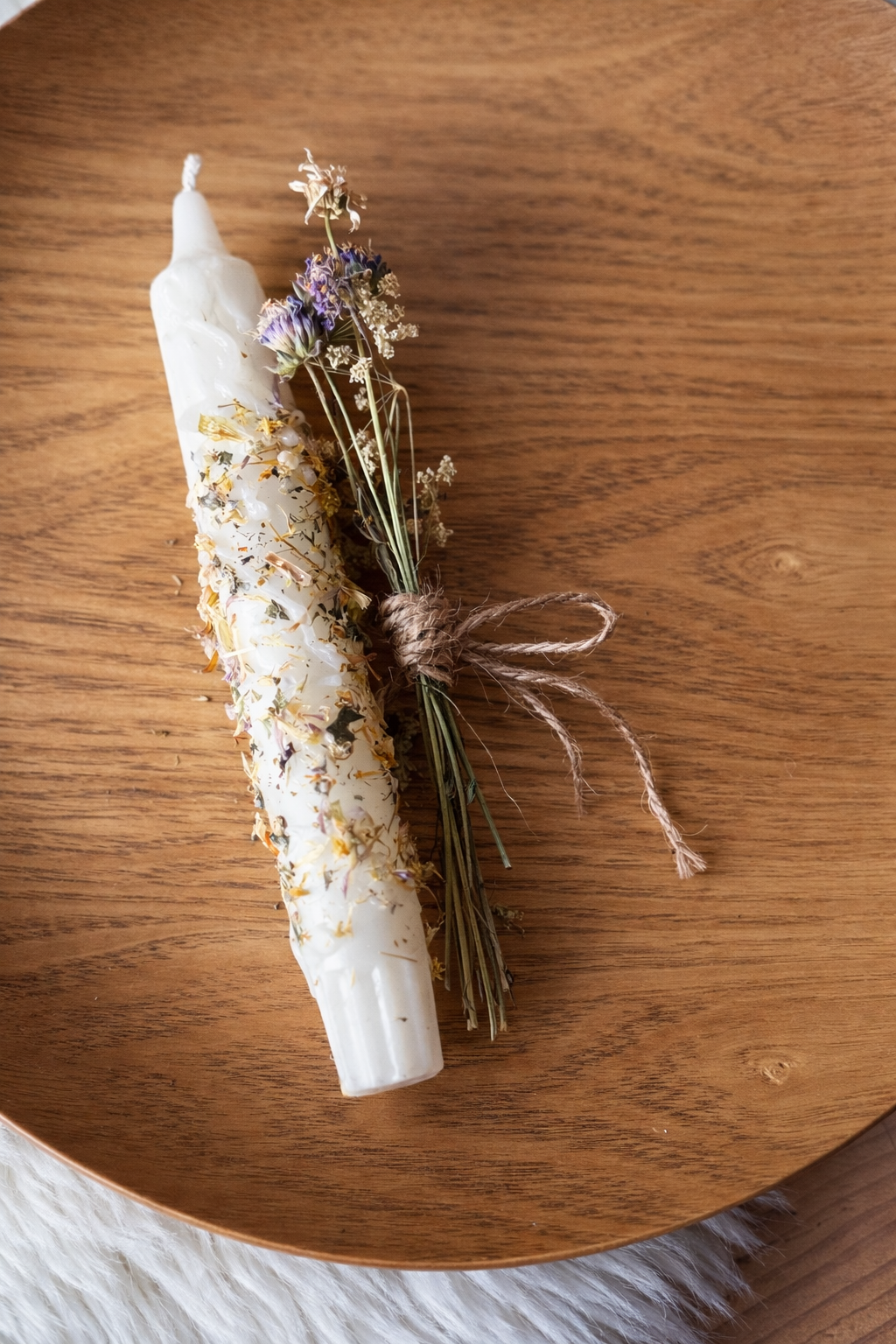 Ritualkerzen Set • Wildblumen Edition [ 2 Stk.]