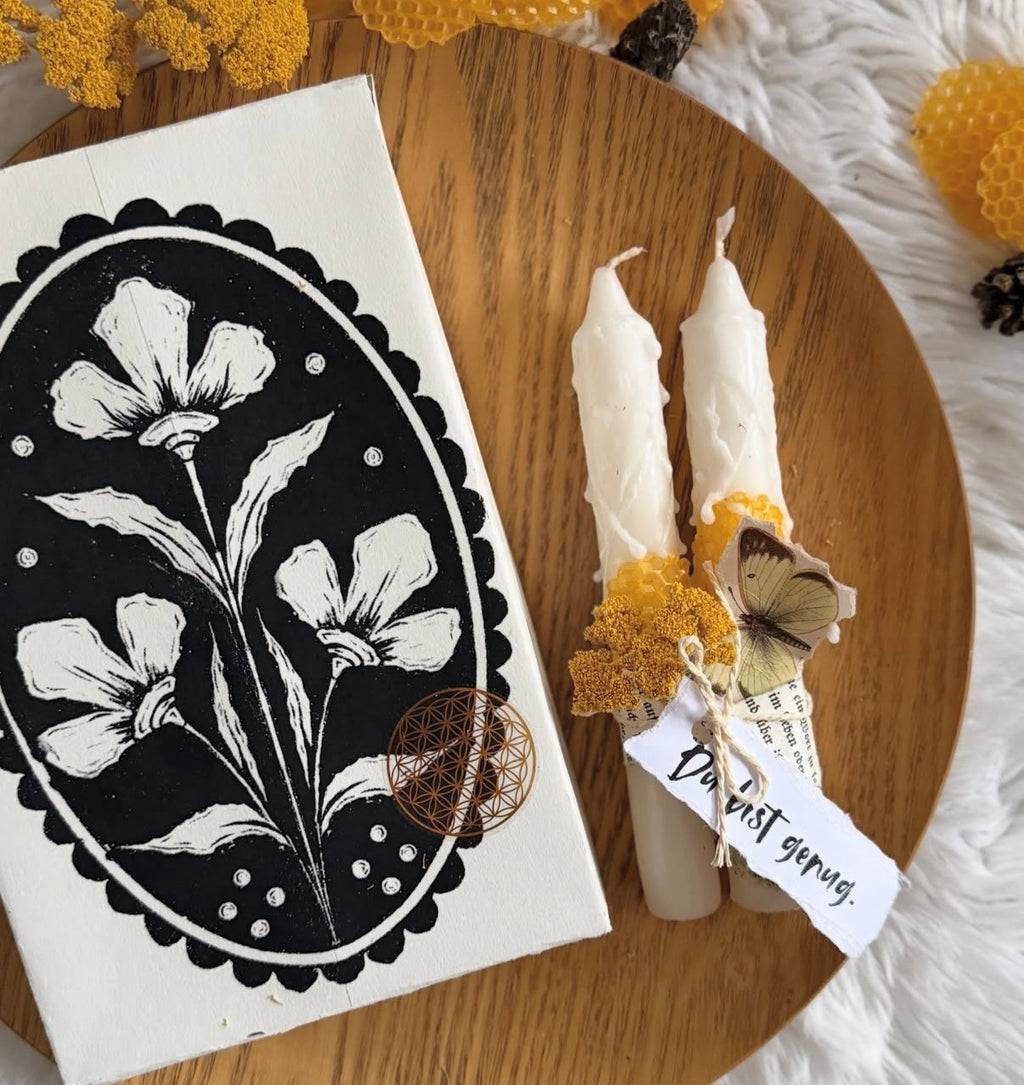 Ritualkerzen Set • Wildblumen Edition [ 2 Stk.]