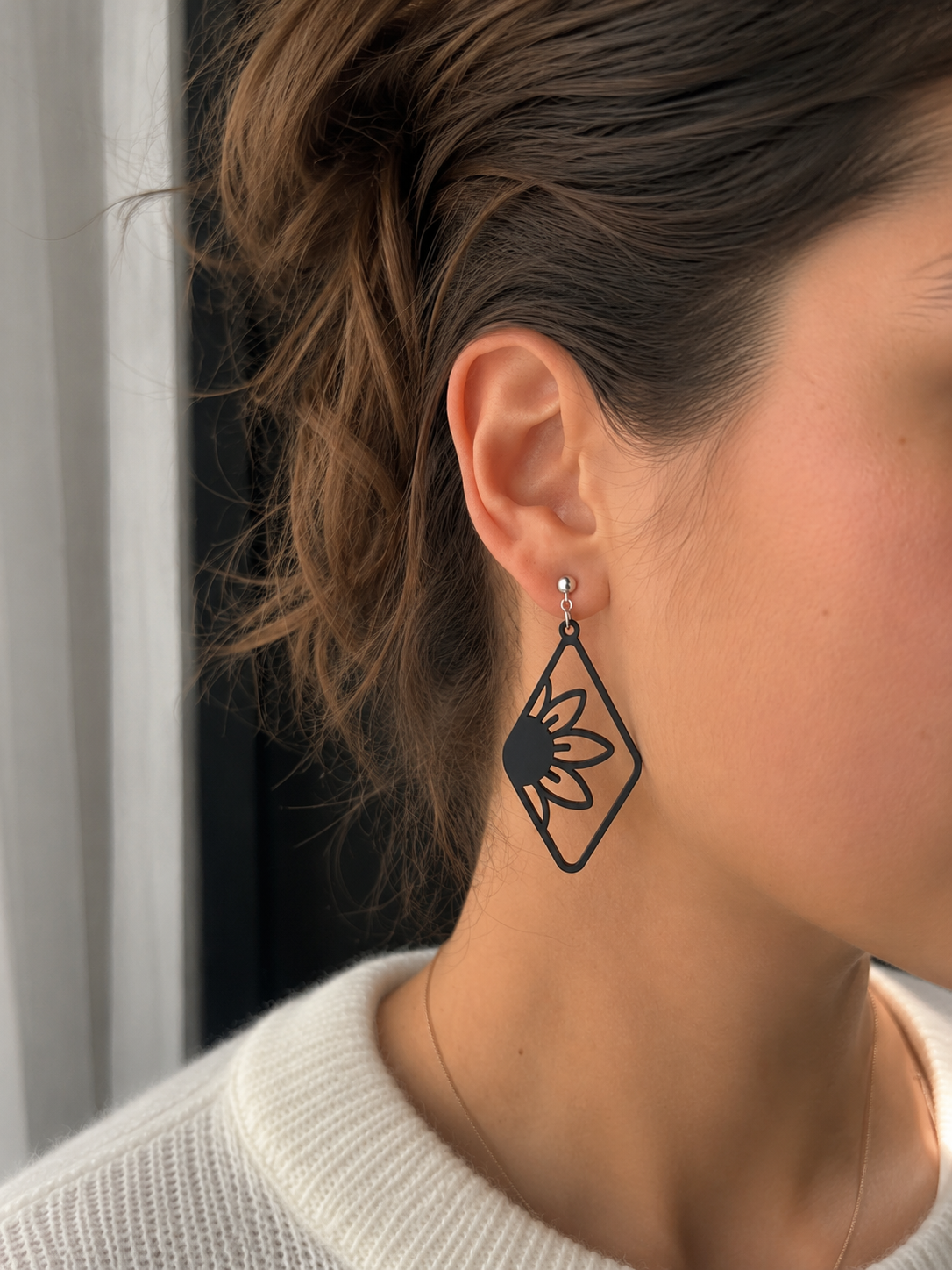 Boho-Blüten Ohrringe